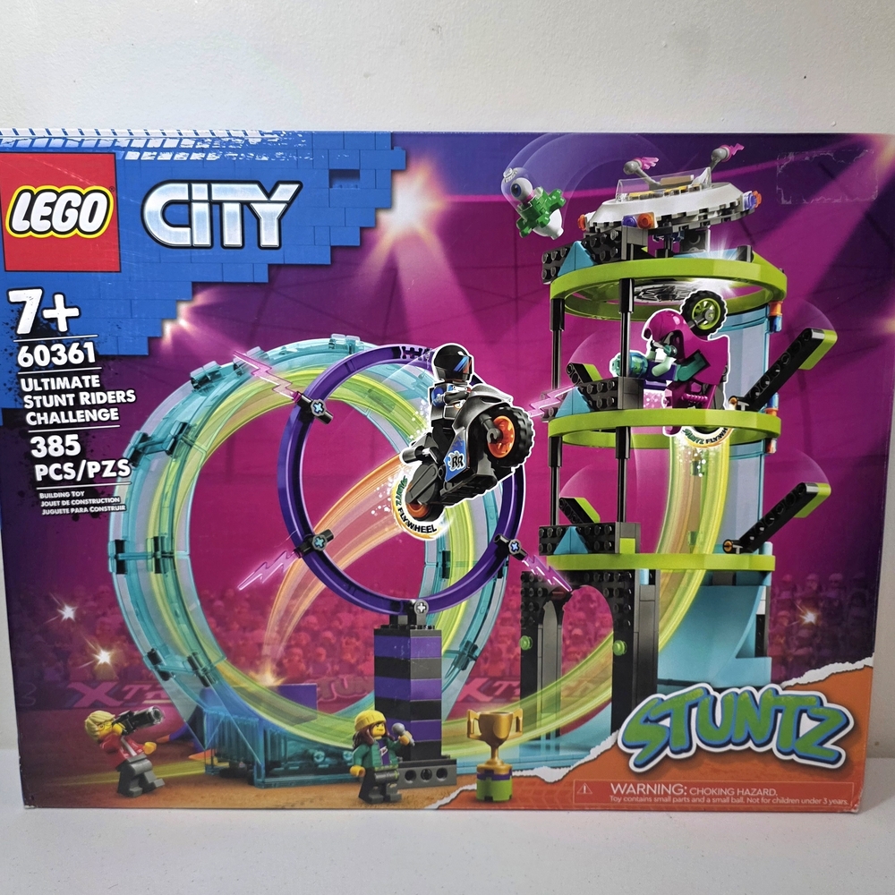 LEGO City Stuntz Ultimate Stunt Driver Challenge, 3-in-1 Stunts - 60361 RETIRED